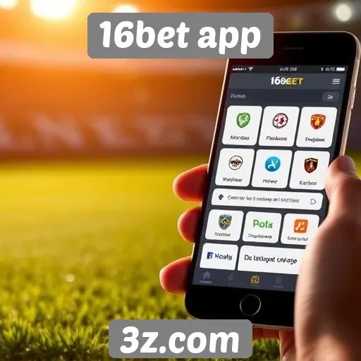 Recursos principais do aplicativo 16bet