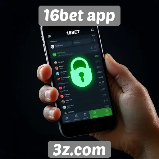 Segurança e privacidade no 16bet app