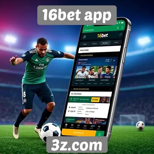 Apostas esportivas na plataforma 16bet app